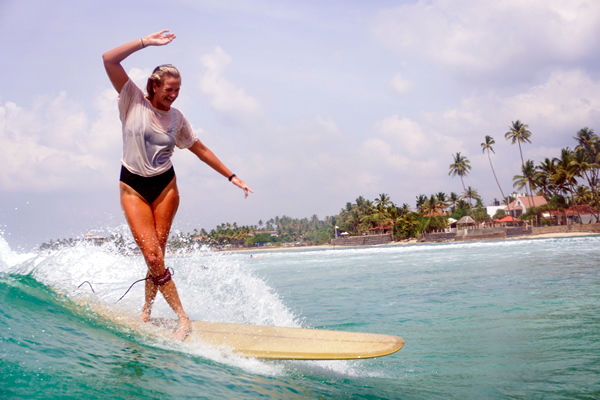 surfing